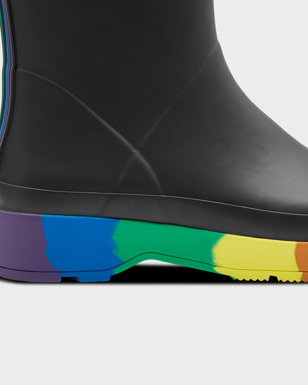 Hunter Play Støvler Svart - Herre Original Pride Heeled Rain - Norge TQEGRZ-742